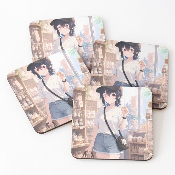 Item preview, Umi Asanagi Second Prettiest Girl Cat Shop Casual Smile designed and sold by BrianRayan.