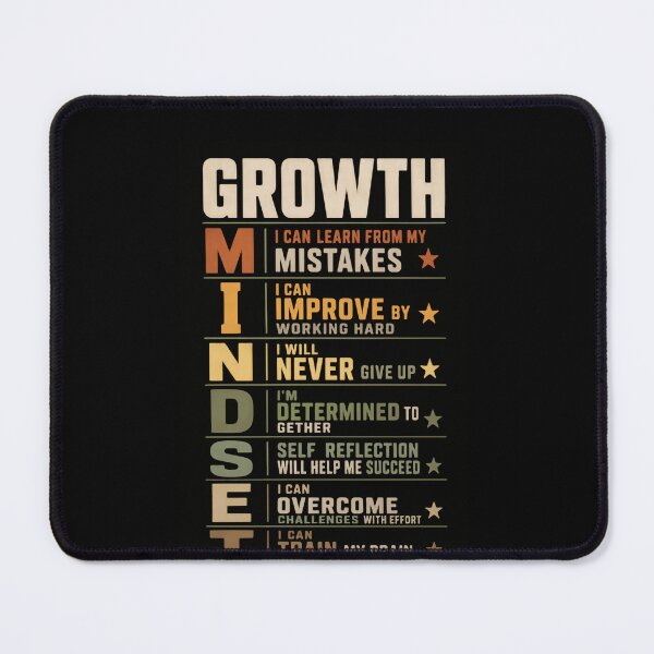 Item preview, Growth Mindset Motivation Self Improvement Personal Growth Determination Inspiration Success designed and sold by RetroMini2026.