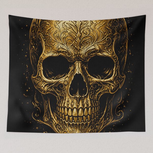 Item preview, Calavera Dorada designed and sold by diamdesign.