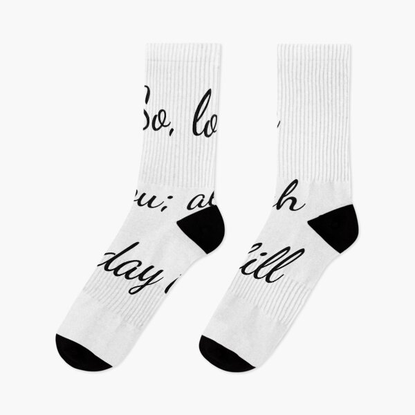 Item preview, “So, love, be thou; although to-day thou fill” - handwriting black designed and sold by ariksworld.
