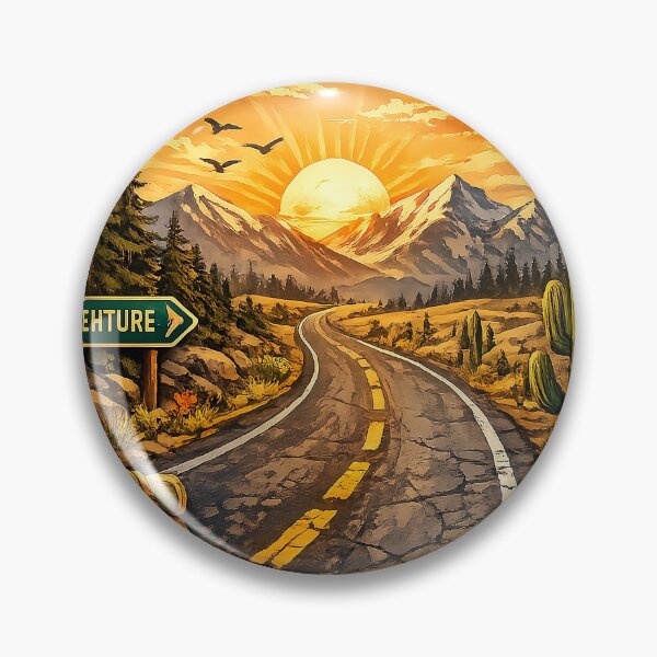 Item preview, Adventure Road to the Horizon Illustration designed and sold by ali prints.