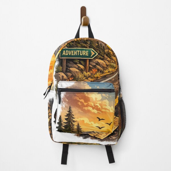 Item preview, Adventure Road to the Horizon Illustration designed and sold by ali prints.