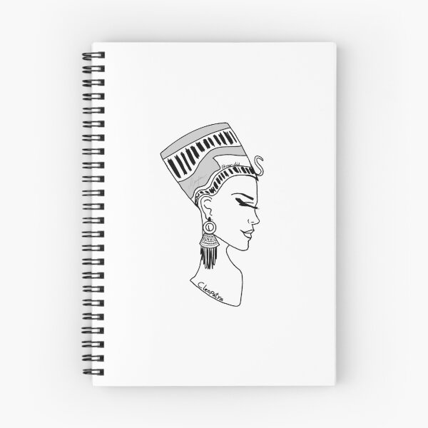 Item preview, Cleopatra portrait designed and sold by Mermaso Art.