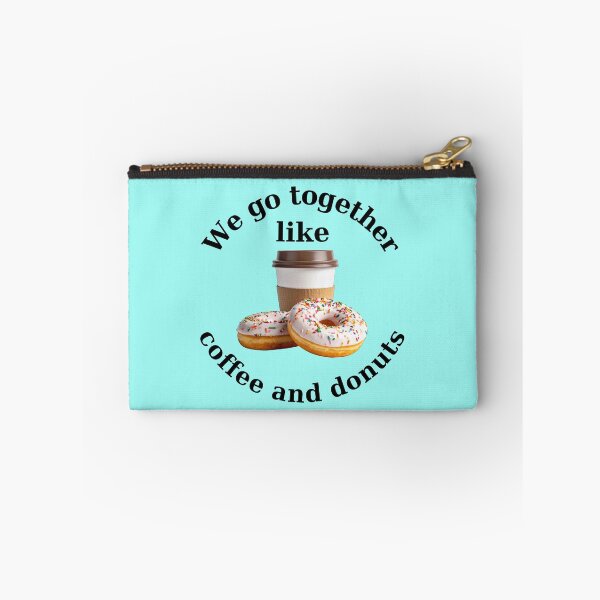 Item preview, We Go Together Like Coffee And Donuts Cute Couple designed and sold by TheFrameVault.