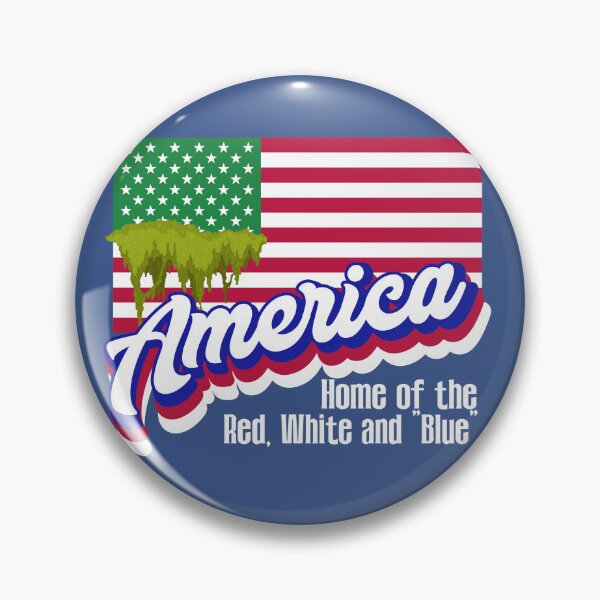 Item preview, American Flag "Blue" : Reflecting Pool Debacle: 250th  designed and sold by Hair-brained  Haberdasher.