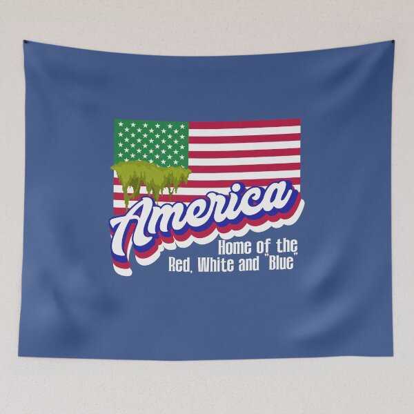 Item preview, American Flag "Blue" : Reflecting Pool Debacle: 250th  designed and sold by Hair-brained  Haberdasher.