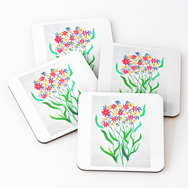 Item preview, Vibrant meadow bouquet  designed and sold by Qerapainting.