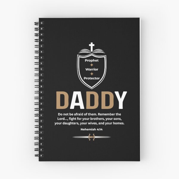 Item preview, Christian Dad Design | Prophet Warrior Protector | Nehemiah 4:14 Father's Day Gift designed and sold by Conduit Tees.