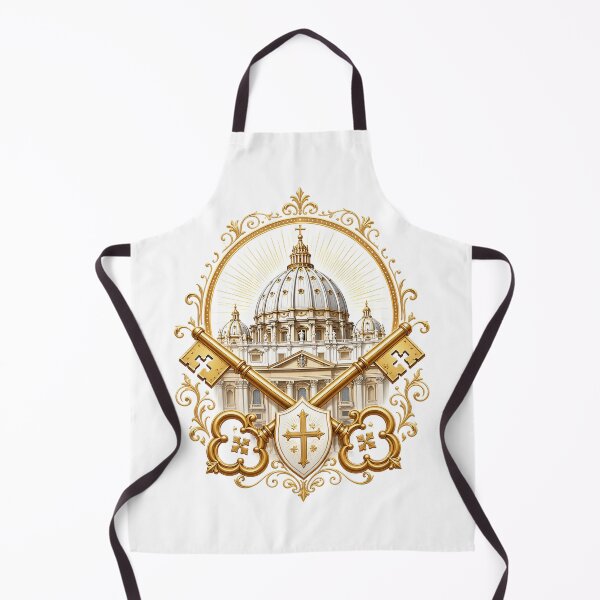 Item preview, Golden Vatican Keys designed and sold by syotos-ai.