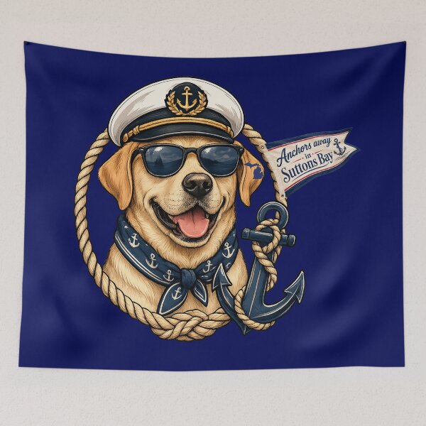 Item preview, Anchors away in Suttons Bay Michigan designed and sold by FreshWaterWares.
