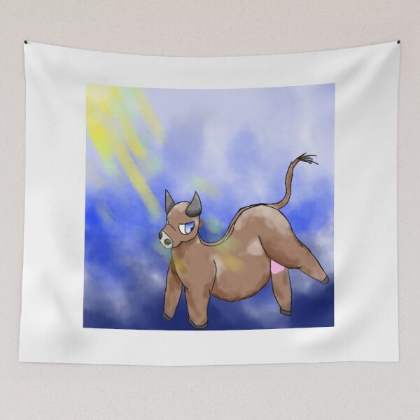 Item preview, Cow In Sunny Sky designed and sold by MoonOcean.