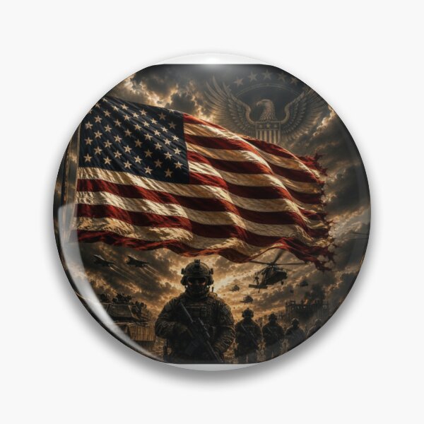 Item preview, American Flag Military | USA Patriotic Soldier | Tactical Army Veteran Eagle | Freedom Artwork designed and sold by Ellocodelamascara.