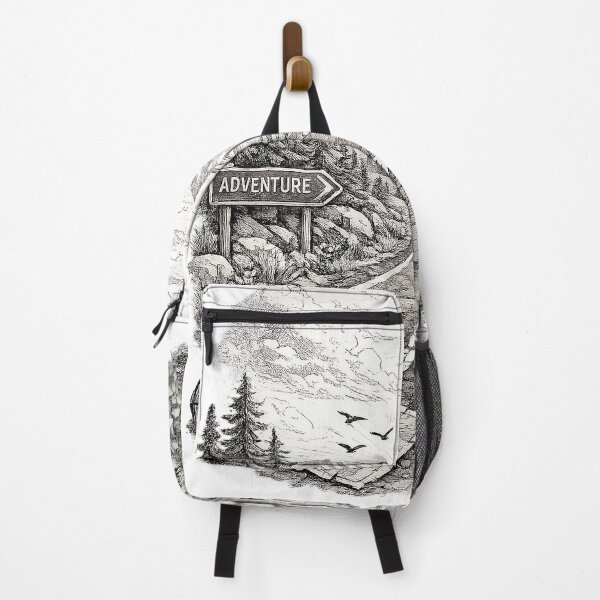 Item preview, Minimal Adventure Road Line Art designed and sold by ali prints.