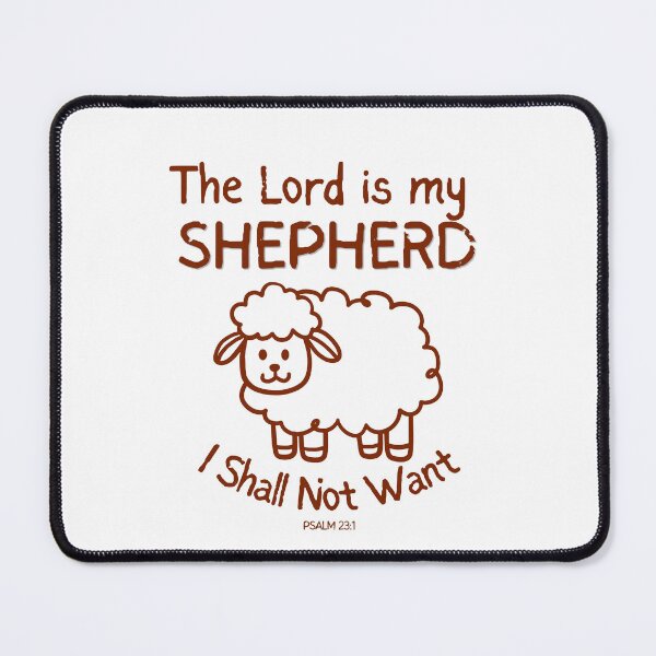 Item preview, The Lord Is My Shepherd Bible Verse | Psalm 23 verse 1 Christian Design designed and sold by Conduit Tees.