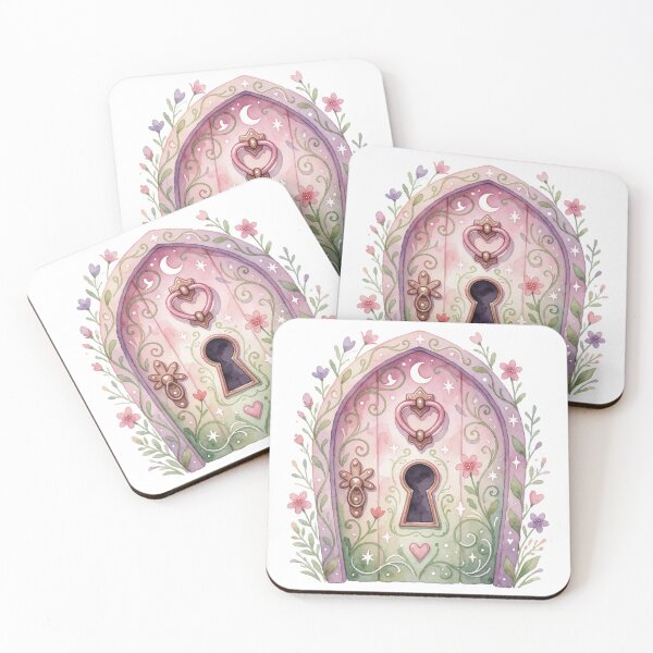 Item preview, Moon Fairy Door Celestial Cottagecore Decor designed and sold by AillustriaAK.