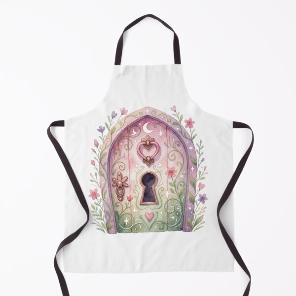 Item preview, Moon Fairy Door Celestial Cottagecore Decor designed and sold by AillustriaAK.