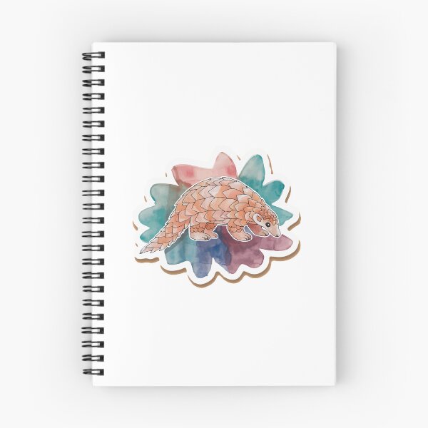 Item preview, Artistic Pangolin Watercolor Splash designed and sold by NiftyWrx.