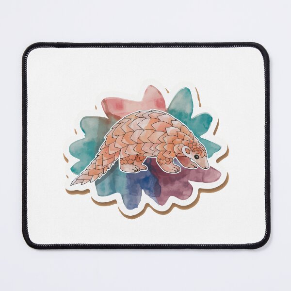 Item preview, Artistic Pangolin Watercolor Splash designed and sold by NiftyWrx.