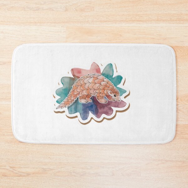 Item preview, Artistic Pangolin Watercolor Splash designed and sold by NiftyWrx.