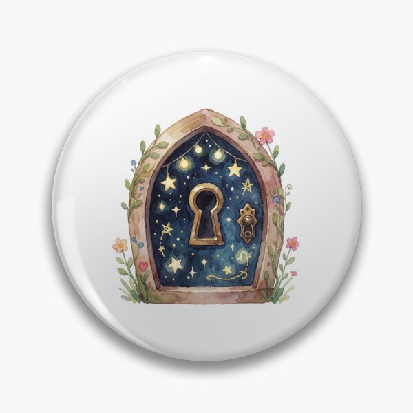 Item preview, Moon Fairy Door Celestial Cottagecore Decor designed and sold by AillustriaAK.