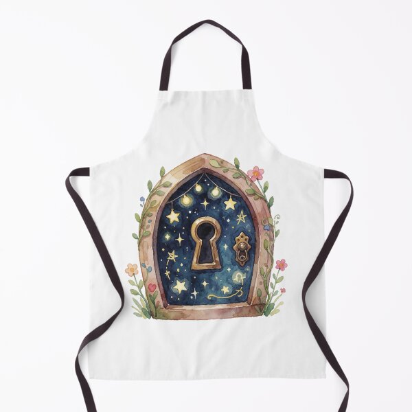 Item preview, Moon Fairy Door Celestial Cottagecore Decor designed and sold by AillustriaAK.