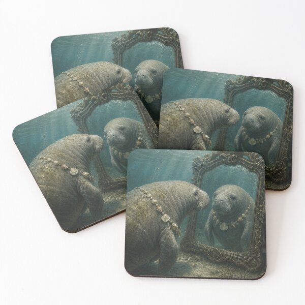 Item preview, Fancy Manatee designed and sold by CashCrow.