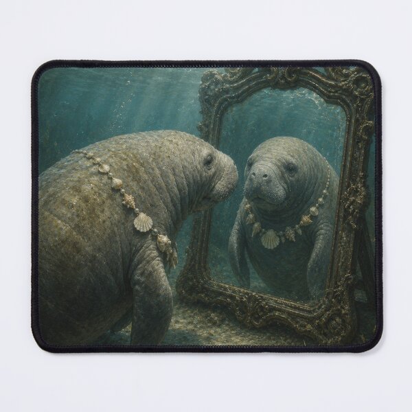 Item preview, Fancy Manatee designed and sold by CashCrow.