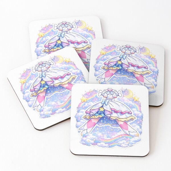 Item preview, Pastel Magical Girl Dress Sticker | Cute Kawaii Celestial Outfit | Dreamy Anime Style designed and sold by Stray-Shadow.