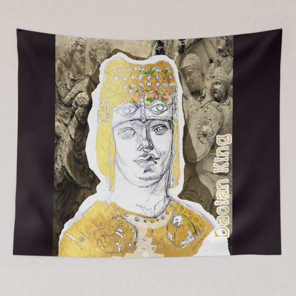 Item preview, Dacian Warrior King (Drawing by ACCI) designed and sold by VanyssaGraphics.
