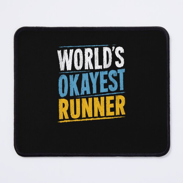 Item preview, World's Okayest Runner Running Sport Athlete Jogging Marathon Humor designed and sold by JonesFlora2025.