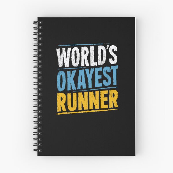 Item preview, World's Okayest Runner Running Sport Athlete Jogging Marathon Humor designed and sold by JonesFlora2025.