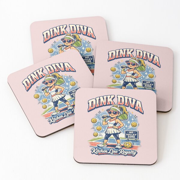 Aperçu de l'œuvre PICKLEBALL : Dink Diva créée et vendue par IndieQuill .