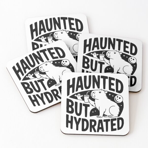 Item preview, Haunted But Hydrated designed and sold by theartfulaspie.