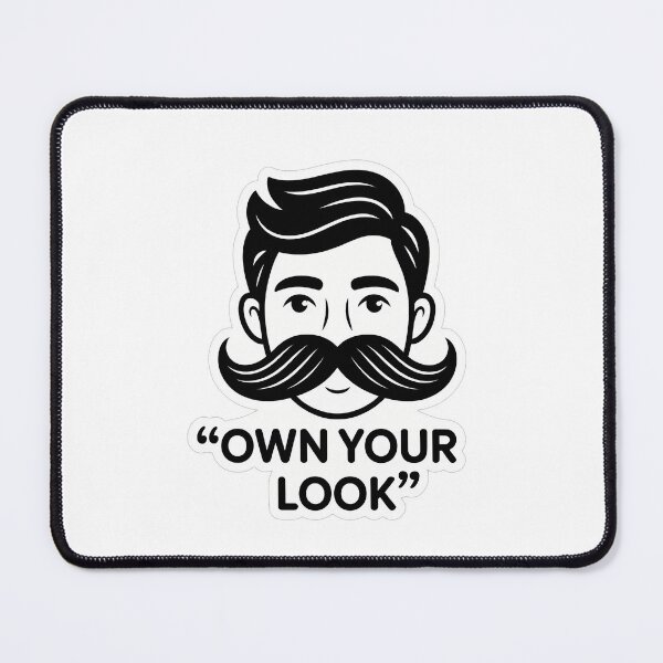 Item preview, Own Your Look Moustache designed and sold by NiftyWrx.