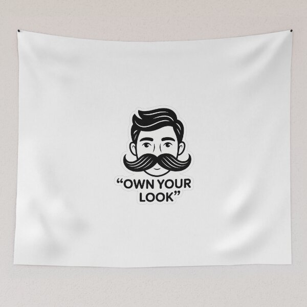 Item preview, Own Your Look Moustache designed and sold by NiftyWrx.