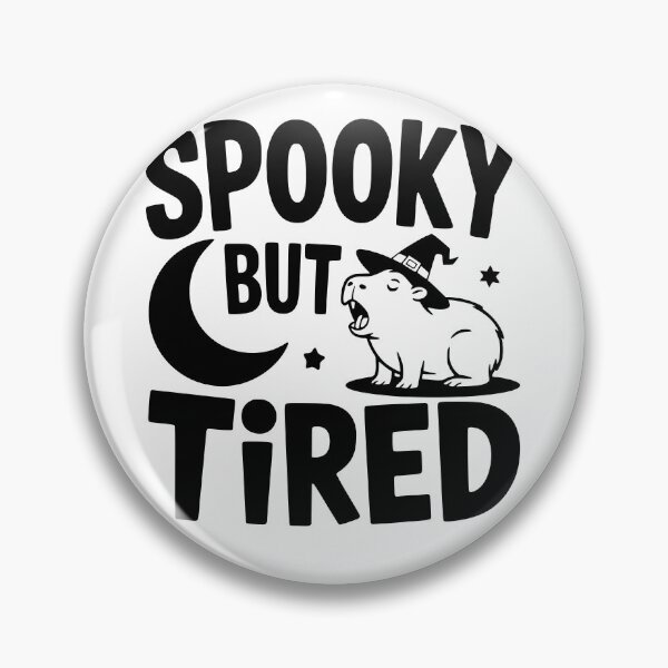 Item preview, Spooky But Tired designed and sold by theartfulaspie.