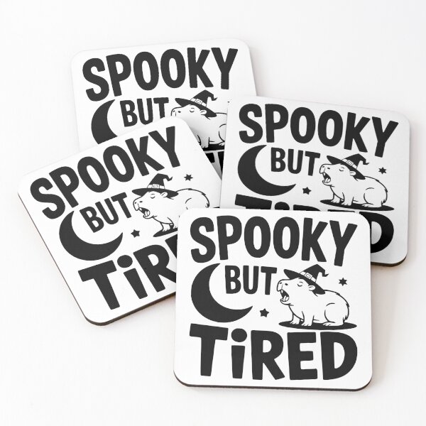 Item preview, Spooky But Tired designed and sold by theartfulaspie.