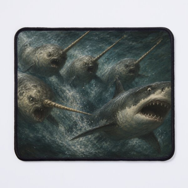 Item preview, Scared shark!  designed and sold by CashCrow.