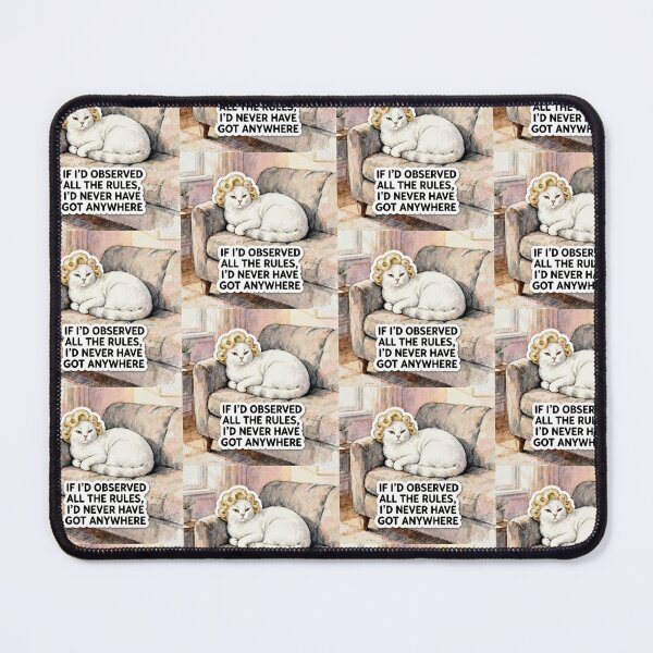 Item preview, Marilyn Monroe Inspired Design - Marilyn "White Cat" Monroe - "IF I’D OBSERVED ALL THE RULES, I’D NEVER HAVE GOT ANYWHERE" Quote designed and sold by Donsean22.
