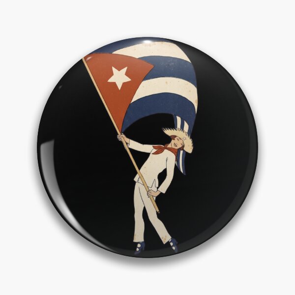 Item preview, Vintage Cuban Flag Retro Style Illustration designed and sold by DanniJordan.