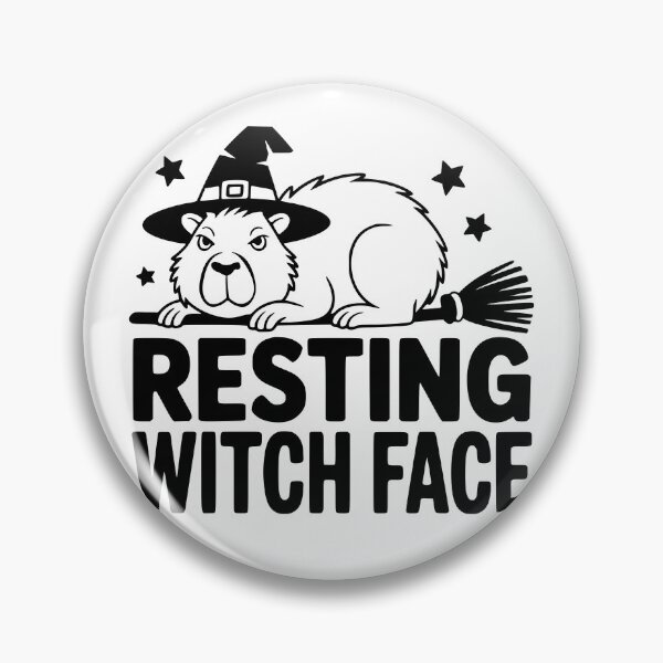 Item preview, Resting Witch Face designed and sold by theartfulaspie.