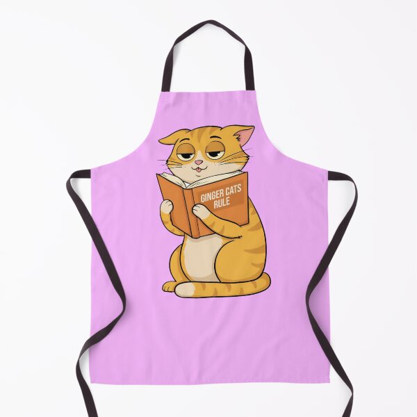 Item preview, Ginger Cat Reading a Book designed and sold by Tiny Rage Crea.