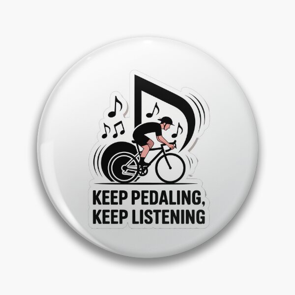 Item preview, Keep Pedaling, Keep Listening designed and sold by NiftyWrx.