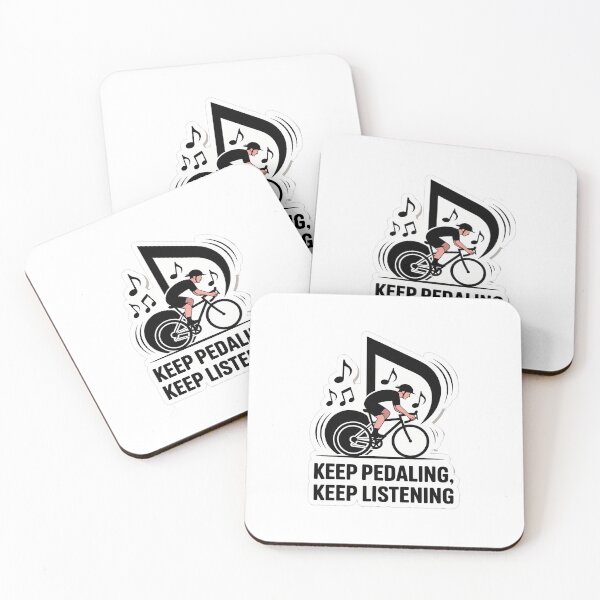 Item preview, Keep Pedaling, Keep Listening designed and sold by NiftyWrx.