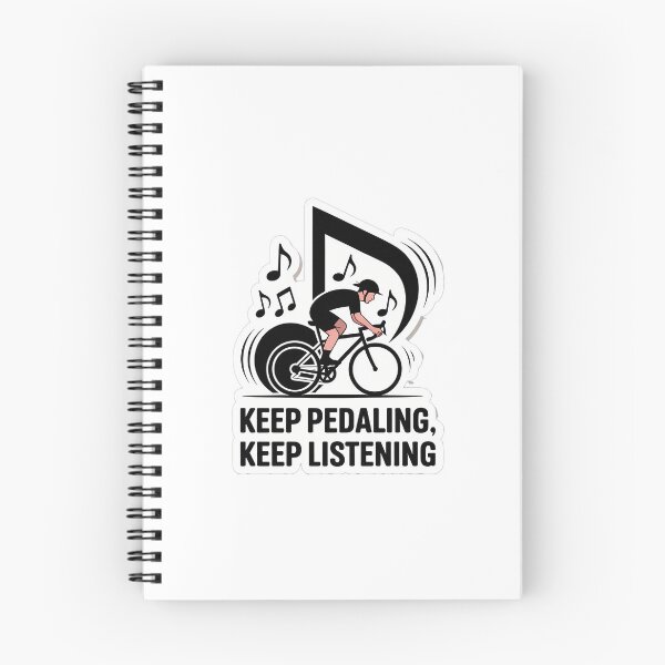 Item preview, Keep Pedaling, Keep Listening designed and sold by NiftyWrx.