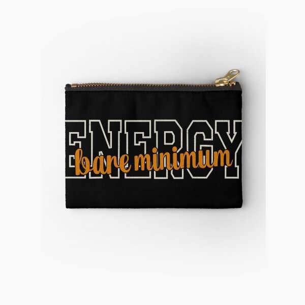 Item preview, Bare Minimum Energy | Funny Burnout Low Energy Vintage Graphic designed and sold by 1timelab.