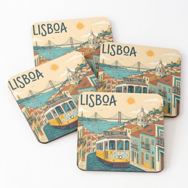 Item preview, Lisbon Portugal Castelo Sao Jorge Vintage Tram 28 designed and sold by Paulo Costa Dias.