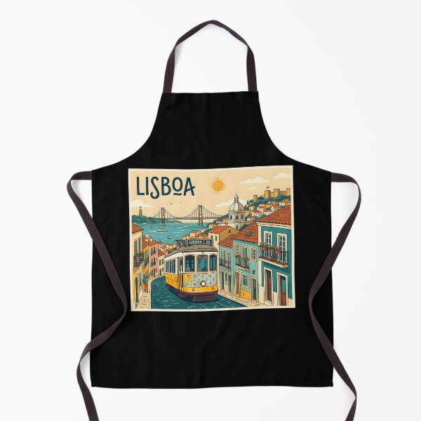 Artikelvorschau, Lissabon Portugal Castelo Sao Jorge Vintage Straßenbahn 28 entworfen und verkauft von Paulo Costa Dias.