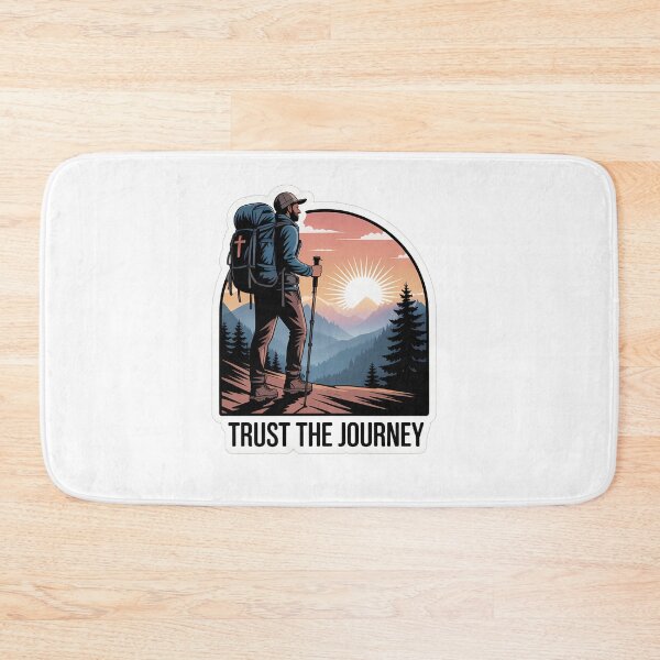 Item preview, Spiritual Hiker with Trust the Journey designed and sold by NiftyWrx.