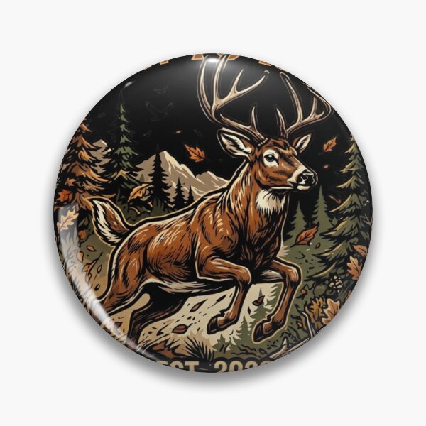 Item preview, Born To Hunt Vintage Running Whitetail Buck Est 2026 designed and sold by PACS0011.